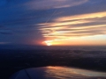 Airplane Sunset